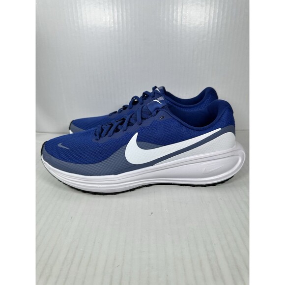 Size 11.5 Nike Revolution 8 Deep Royal Blue Indigo White Shoes HJ9198-401 NEW main image 5